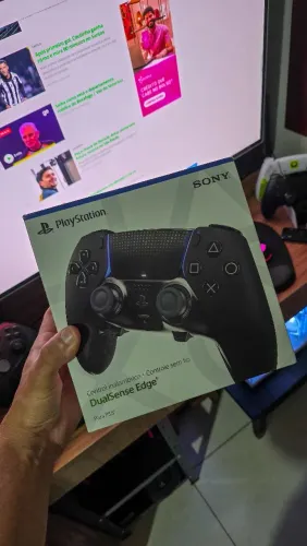Dualsense Edge Midnight Black PS5 Sony - Na Garantia