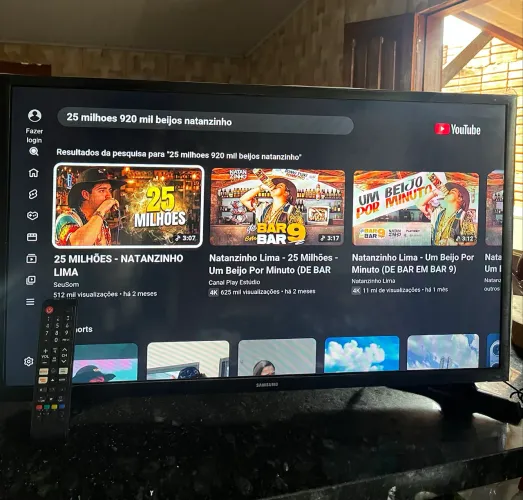 TV SMART SAMSUNG COM NOTA