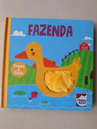 Livro Educativo Fazendo Toque e Sinta