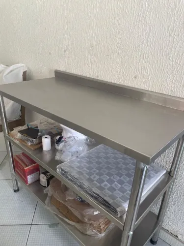 2 Bancadas inox