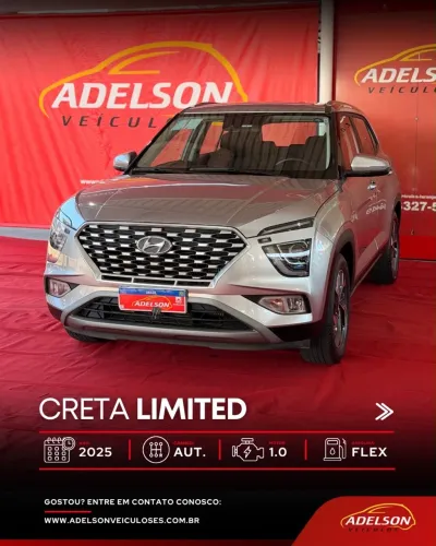 Hyundai Creta Limited 1.0 TB 12V Flex AUT 2025