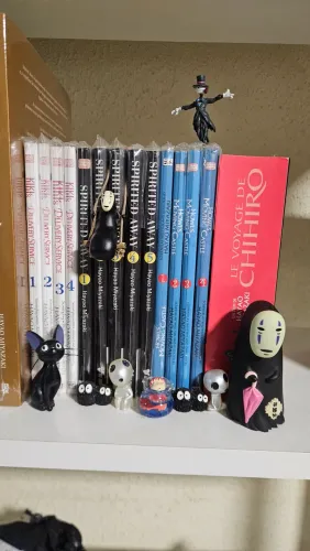 Coleção mangás Studii Ghibli 