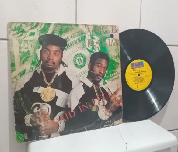 LP Eric B & Rakim Paid in Full 1988 Leia Descrição