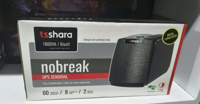 Nobreak 1800va senoidal novo na caixa