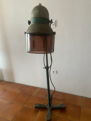 Secador de Cabelo Antigo de Pedestal ULTRAWELD Ikesaki Vintage Retrô