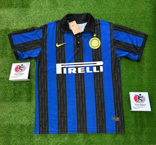 Camisa do inter de Milão retrô 