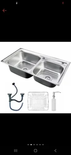OPORTUNIDADE ! Vendo Cuba dupla gourmet completa em inox!
