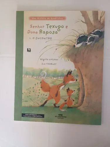 Livro - Senhor Texugo e Dona Raposa