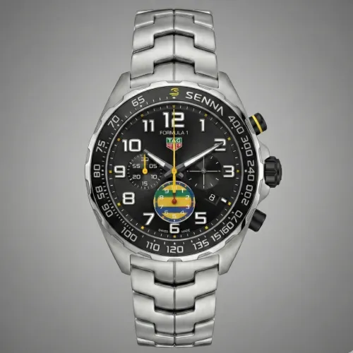 Relógio Tag Heuer Senna - Aço 904l - Safira - 43mm - Prem AAA+