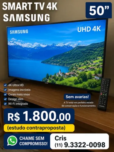 Smart TV 4K pra assistir a Copa BAIXOU!