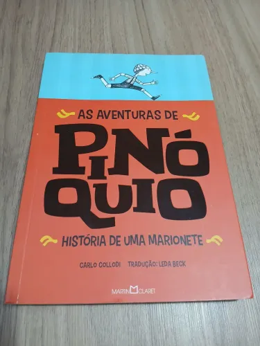 Livro As aventuras de Pinoquio 