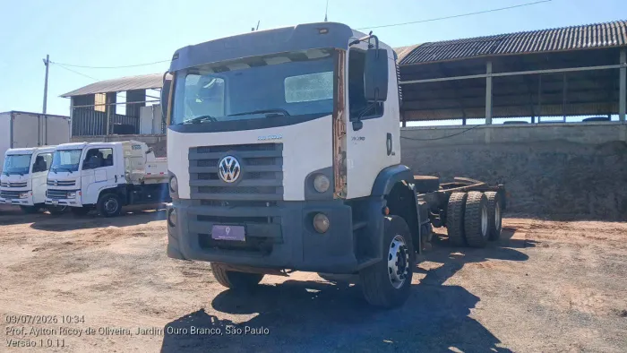 Volkswagen 26.280 E Constel. 6x4 2p (diesel)(E5) 2020/2021 Vamos Seminovos Ribeirão Preto