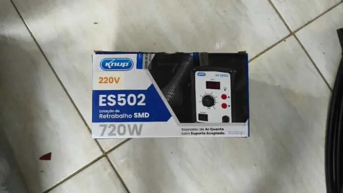 Estação de Retrabalho SMD Knup ES502 720W - 220V - Nova