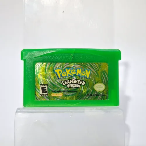 Pokemon leaf green game boy advance nintendo
