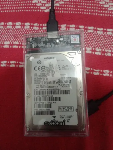 "HD Notebook Hitachi 500GB SATA 2,5'' 7200 RPM
