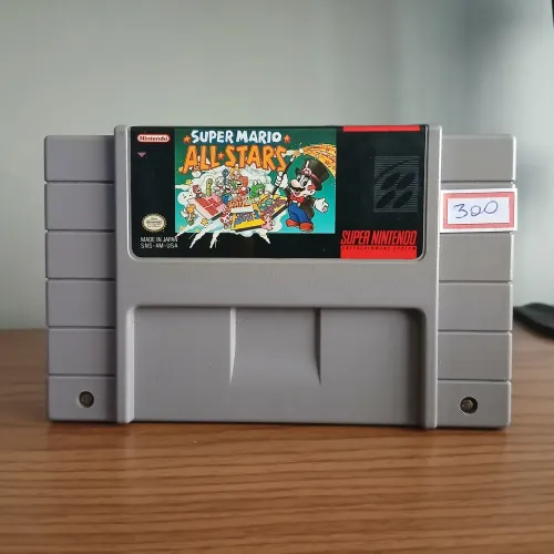 CARTUCHO SUPER NINTENDO - SUPER MARIO ALL STARS