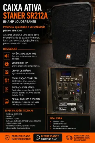 Caixa ativa staner