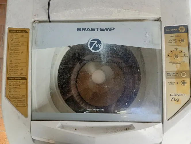Máquina de lavar Brastemp Clean 7 kg