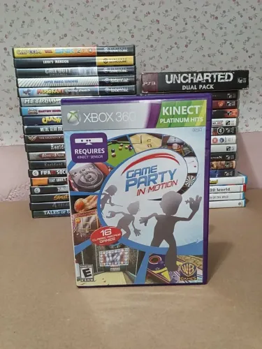 Vendo Game Party in Motion Kinect Xbox 360 Semi novo
