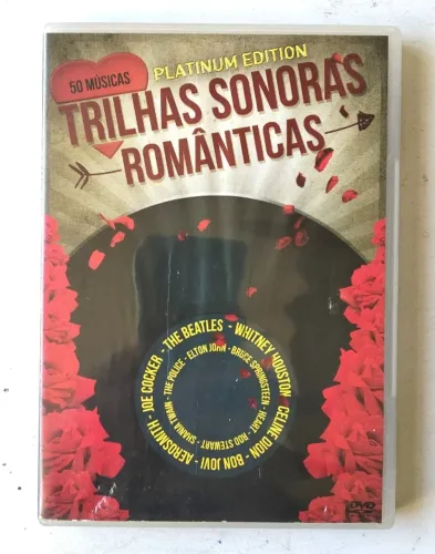 DVD Música - Trilhas Sonoras Românticas Platinum Edition (The Beatles, The Police e outros