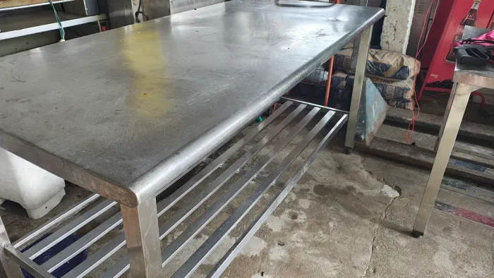 Mesa inox 1,90x90