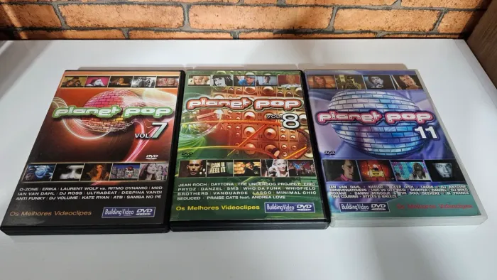 DVD planet pop 7, 8 e 11