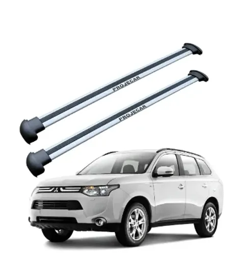 Rack / Travessa Teto Prata Outlander Mitsubishi 