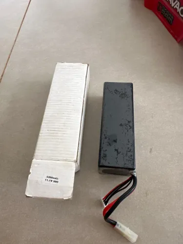 Bateria lipo 3s 11.1v 5200mah 50c hardcase nova