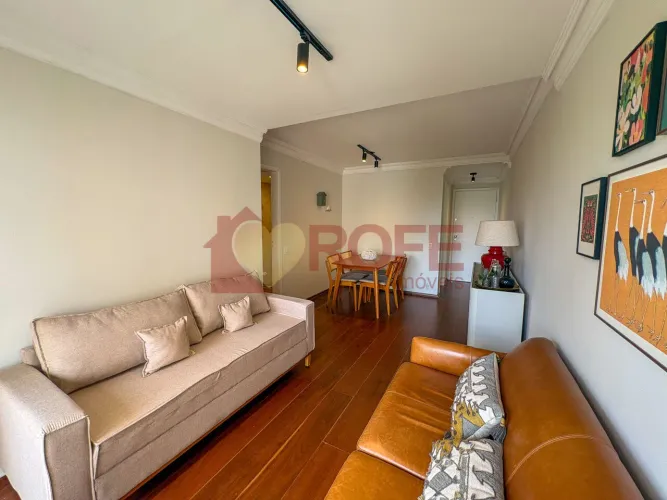 Apartamento no Campo Belo ? 67m² | 2 dormitórios | 1 suíte | 1 vaga