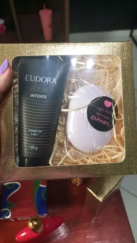 Kit presente Gel pós barba Pulse e sabonete o Boticário