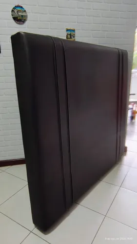 Cabeceira de Cama Casal Premium - Estado de Nova!