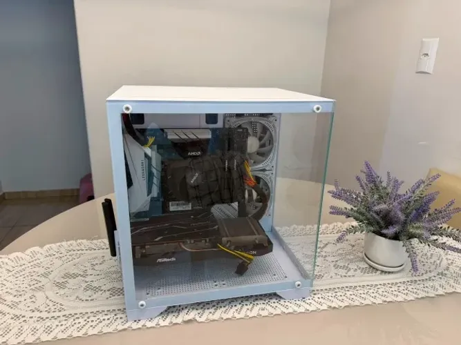 PC Gamer RX 6600 + Ryzen 5 4500 - Aceito Troca Por Notebook Menor Valor + Volta