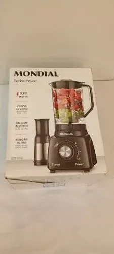 Liquidificador mondial 550 watts 220v na caixa