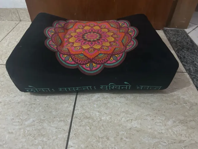 Almofada para meditação e yoga