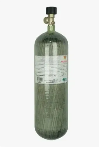 Cilindro Carbono Enchimento De Ar Pcp Mergulho 300bar 6.8l