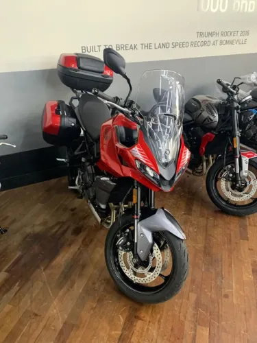 OPORTUNIDADE: Tiger 660 2023 (3.600km) - Único Dono - Touring Full - IPVA 2026 PAGO