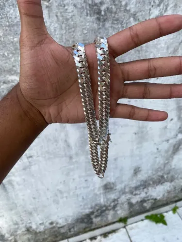 Cordão Elo Duplo pra vender, pra trocar o moi todo<br>13mm<br>100g<br>1200R$