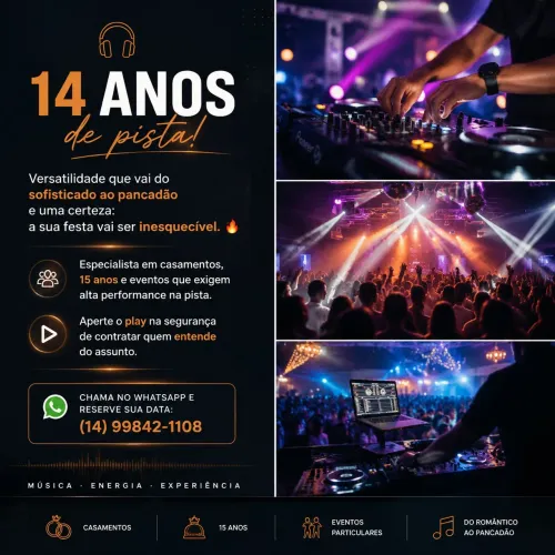 DJ para Eventos , Casamentos , Festa 15 anos