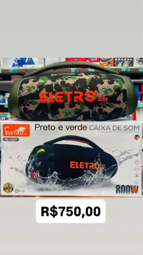 Caixa de som 750W - Entrega Rápida + Garantia!!!