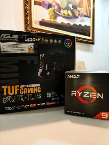 Kit Upgrade - Ryzen 9 5900XT + Asus TUF B550M-Plus