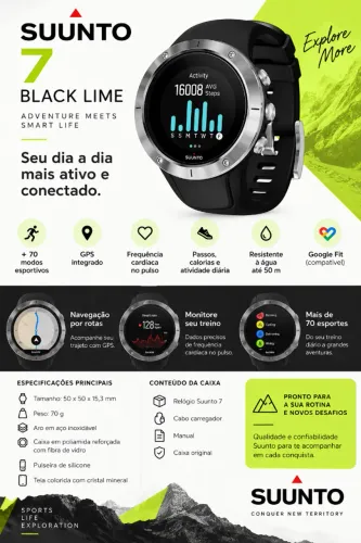 Relógio GPS esportivo Suunto Spartan Trainer Wrist HR Steel SS023425000