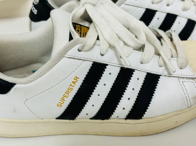 Tênis couro branco ADIDAS