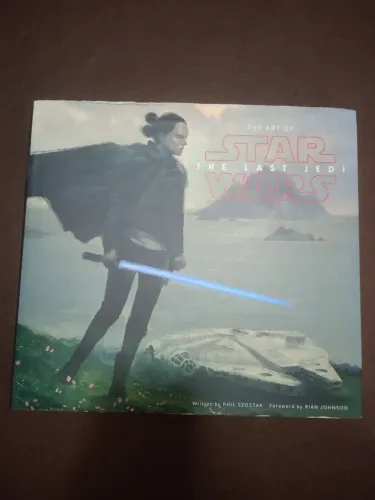 A Arte de Star Wars Os Últimos Jedi importado em inglês
