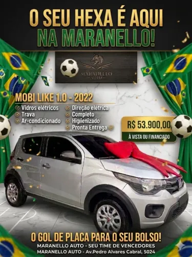 Fiat Mobi Like 1.0 Fire Flex 5P. 2022