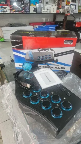 Joystick com fio usb retro gamer rocker 