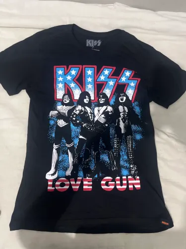 Camisa banda de rock kiss original