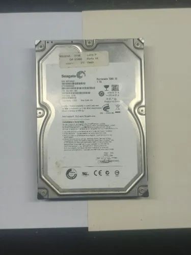 HD 1TB Seagate Barracuda 3.5" SATA - Saúde 100%
