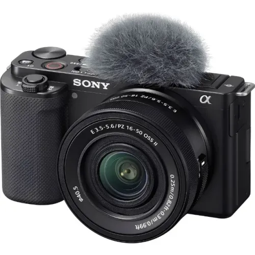 Câmera Sony ZV-E10K Kit 16-50mm f/3.5-5.6 OSS II - Preto