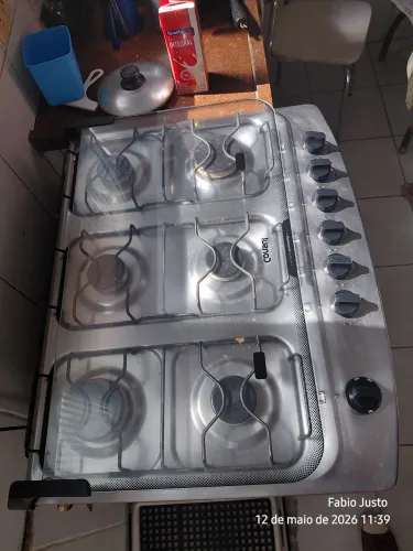 Fogão 6 Bocas Consul ( adaptado gaz encanado )