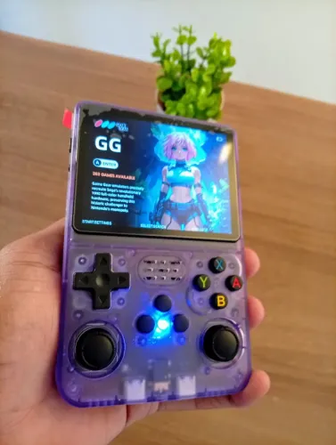 Videogame portatil r36s retro + 20 mil jogos 64 gb
